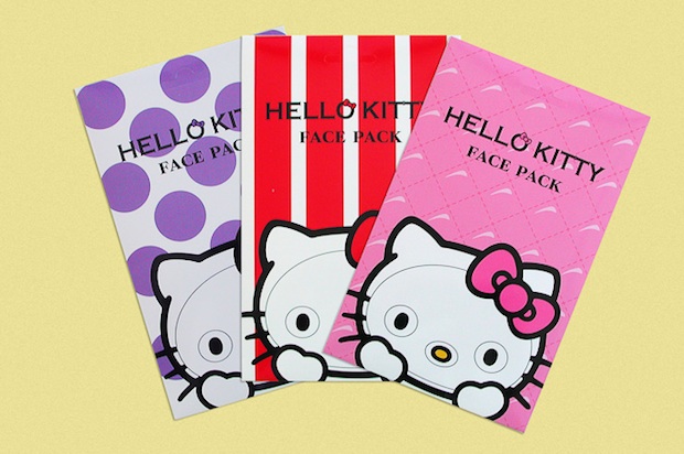 hello kitty narikiri face pack beauty mask