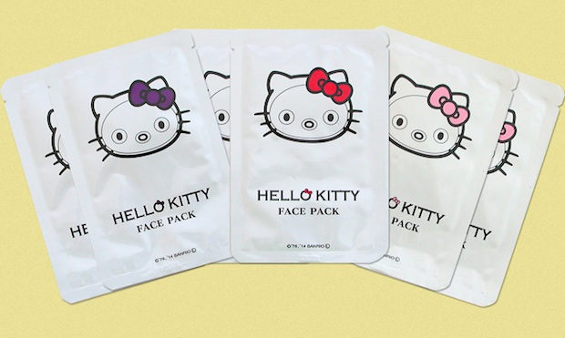 hello kitty narikiri face pack beauty mask