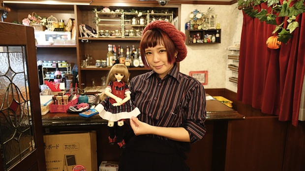 iron maid cafe akihabara ironing service tougenkyou original stitch
