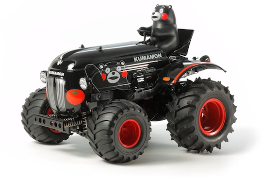 rc tractor kumamon macot bear tamiya toy