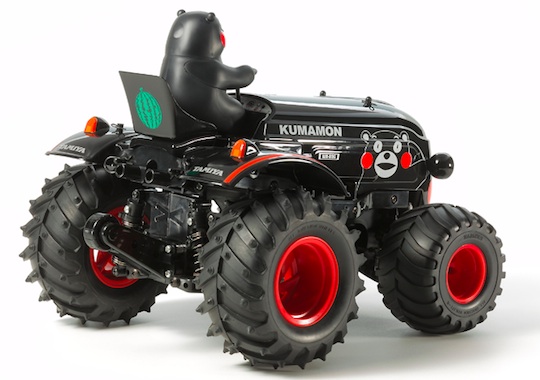 rc tractor kumamon macot bear tamiya toy