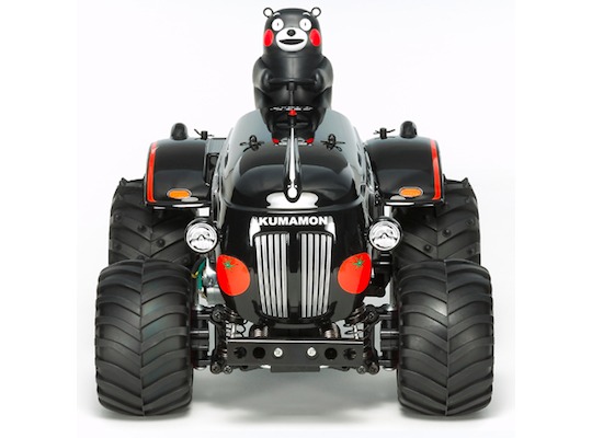 rc tractor kumamon macot bear tamiya toy