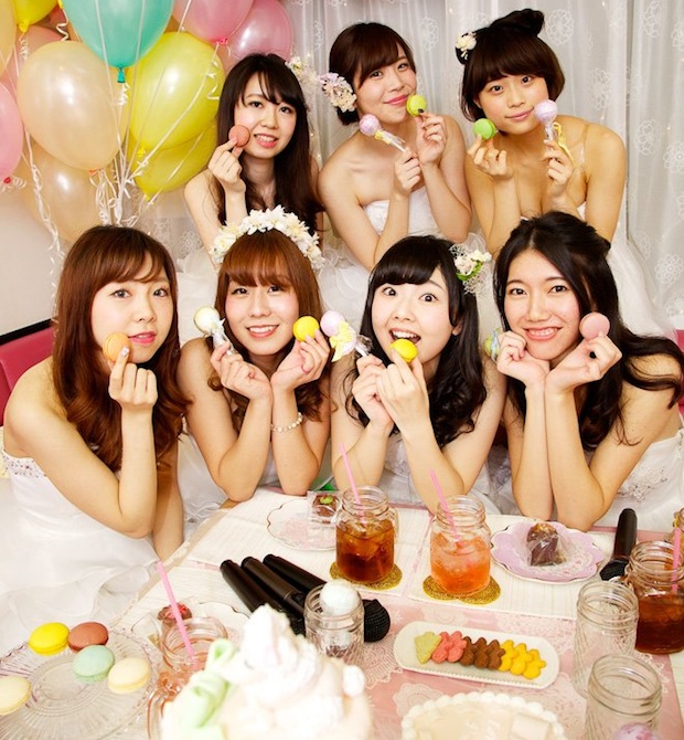 humming girls room with joysound wedding party women cosplay karaoke japan service joshikai