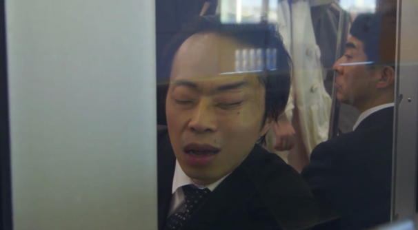 japan sleep doze train passenger commuter nippon inemuri dreamer tokyo