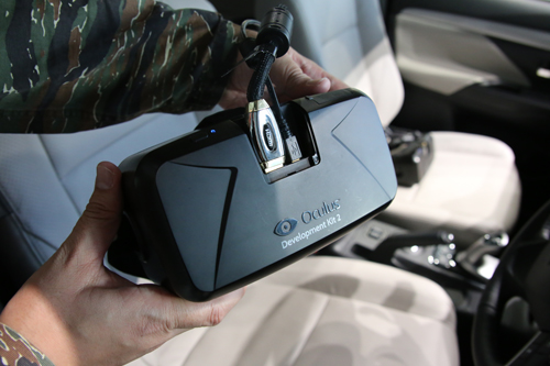 mitsubishi outlander phev oculus rift virtual test drive space stars