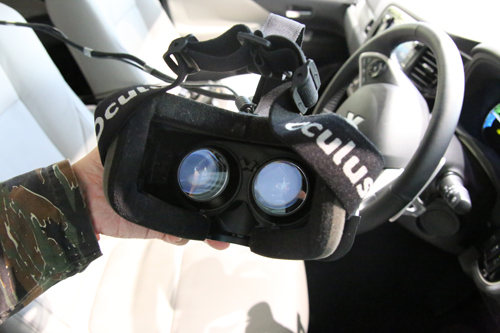 mitsubishi outlander phev oculus rift virtual test drive space stars
