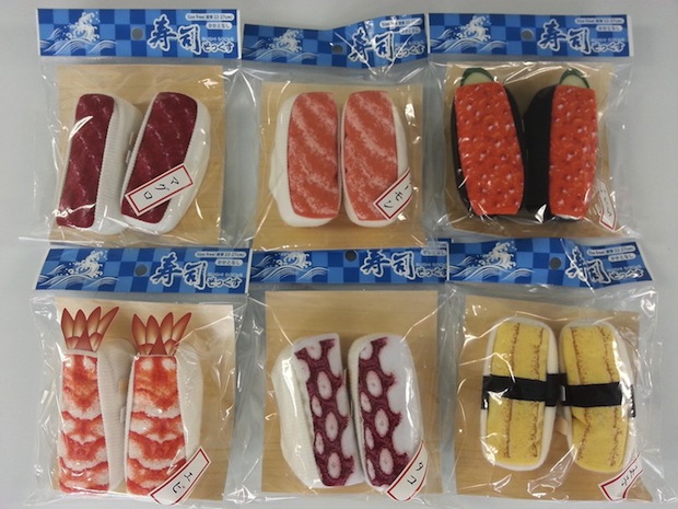 sushi socks raw fish food footwear