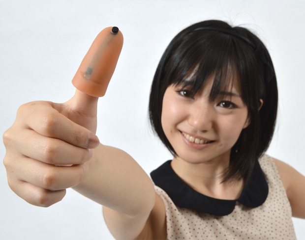 thanko thumb extender extension finger phone touchscreen