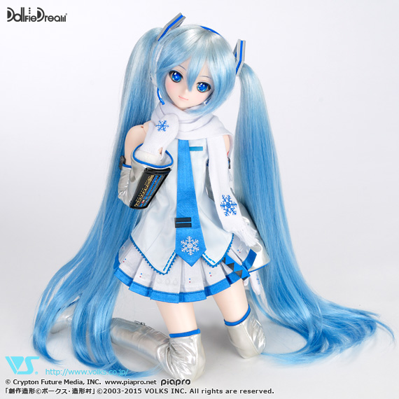 hatsune miku snow doll dollfie volks winter