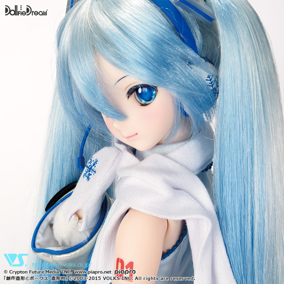 hatsune miku snow doll dollfie volks winter