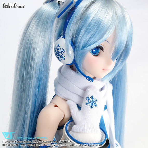 hatsune miku snow doll dollfie volks winter