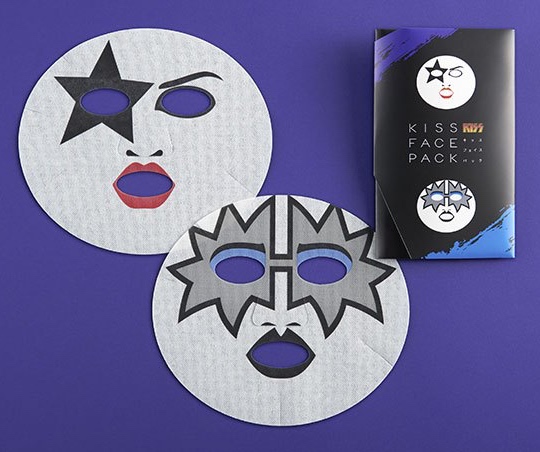 kiss face pack beauty mask japan