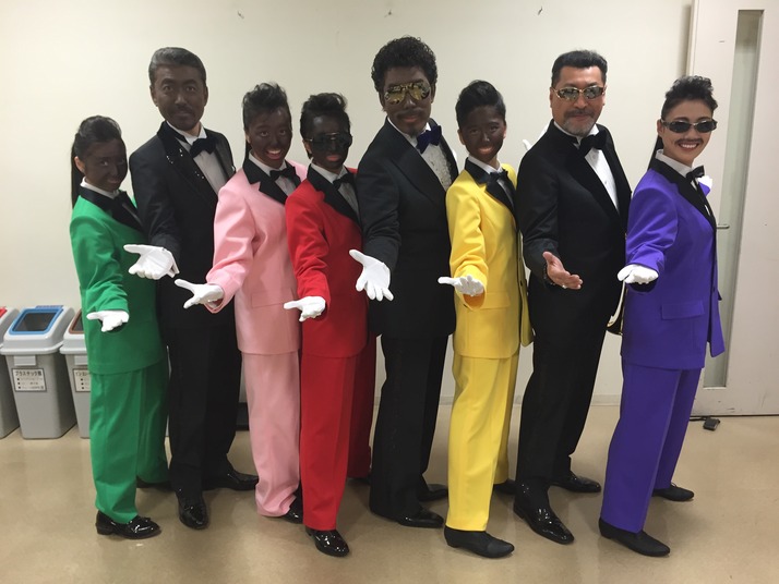 momoiro clover z blackface rats & star fuji tv racism japan