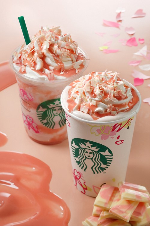 starbucks spring cherry blossom design menu ueno park tokyo