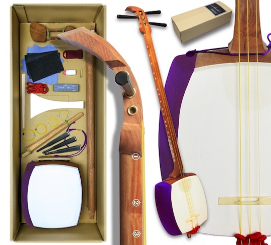 diy self assembly shamisen kit build customize own