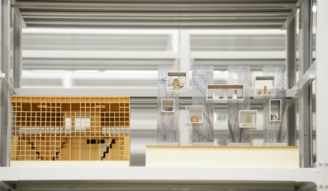 terrada warehouse depot architecture model museum japan tokyo kenchiku soko