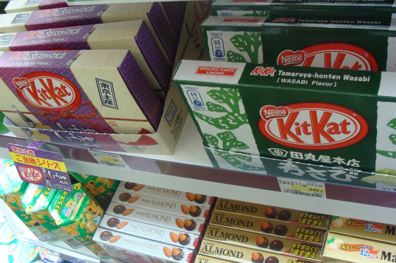 japanese unusual kit kat flavors