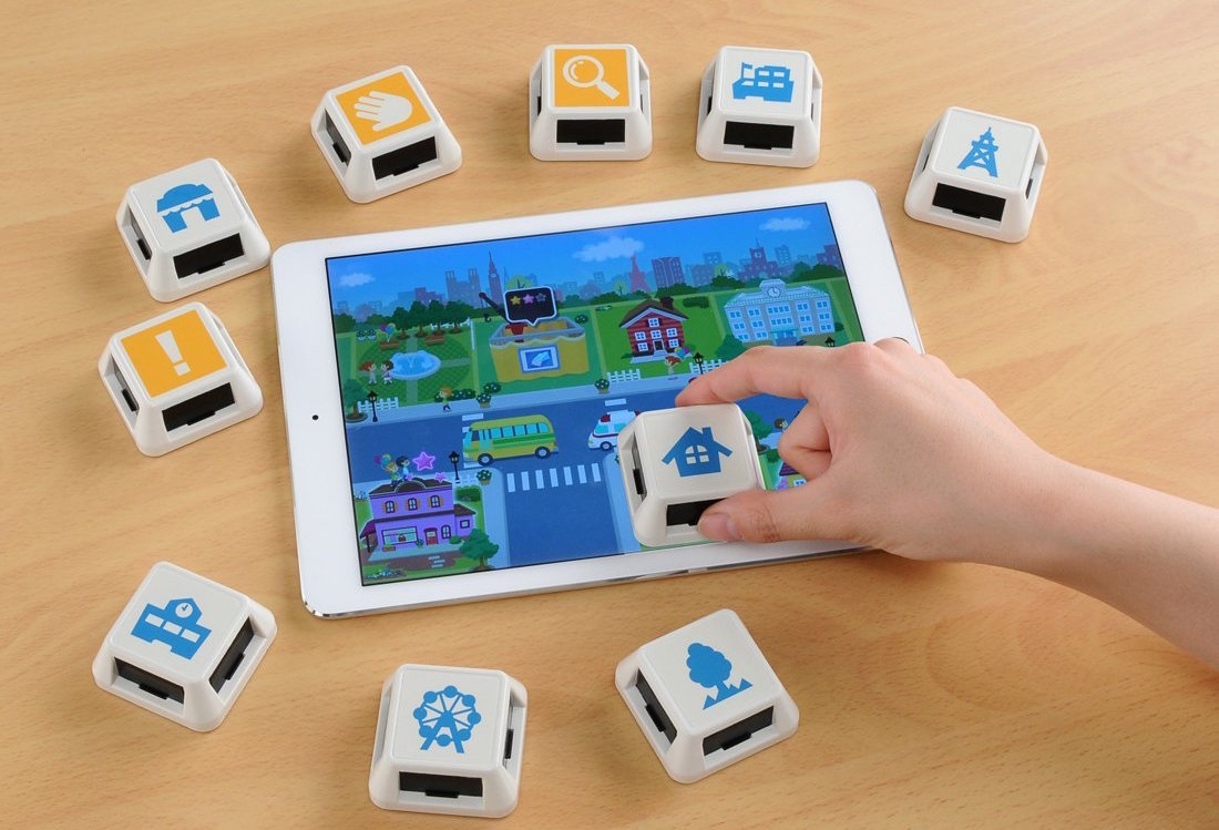 joujou cube touch digital interactive ipad toy kids children takara tomy japan