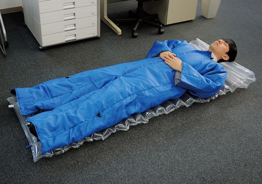 king jim wearable futon office blanket air mat 