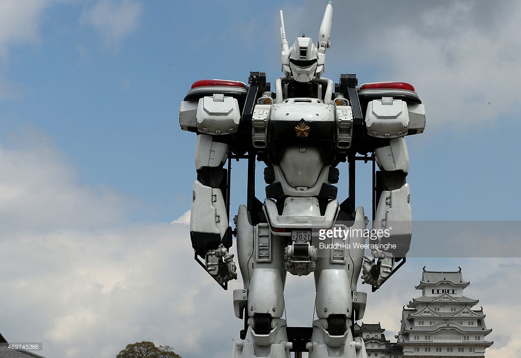 patlabor robot model himeji castle movie film promo