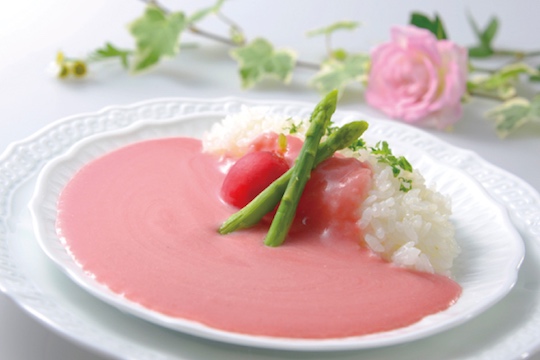 pink curry tottori yamanote story beetroot japan