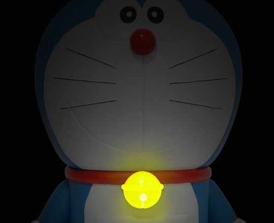 doraemon giant speaker audio toy flashing cat bell