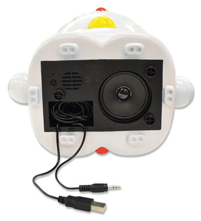 doraemon giant speaker audio toy flashing cat bell