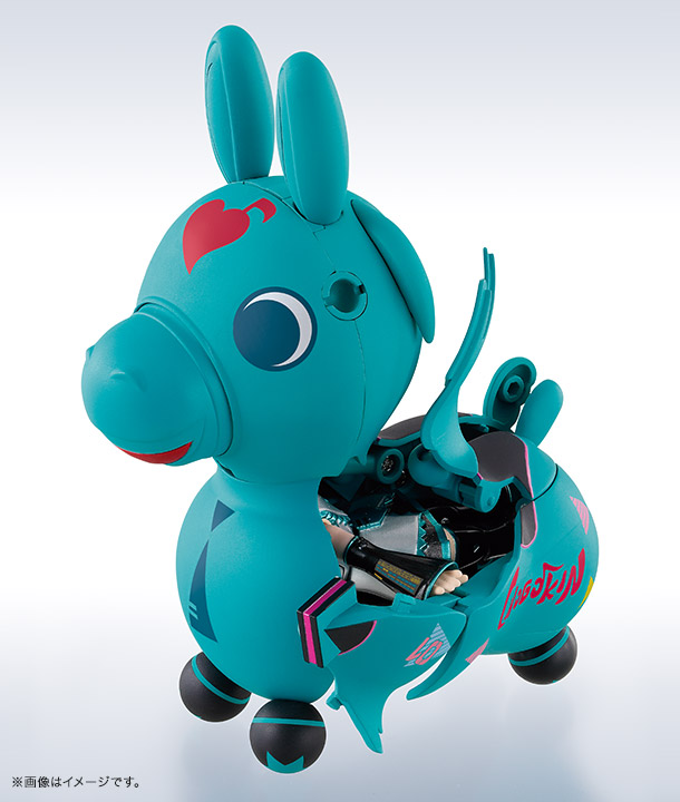 chogokin hatsune miku rody miracle henkei model bandai tamashii