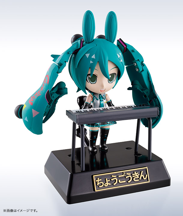 chogokin hatsune miku rody miracle henkei model bandai tamashii