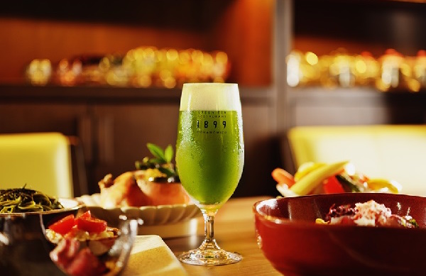 matcha beer green tea tokyo garden ochanomizu maccha