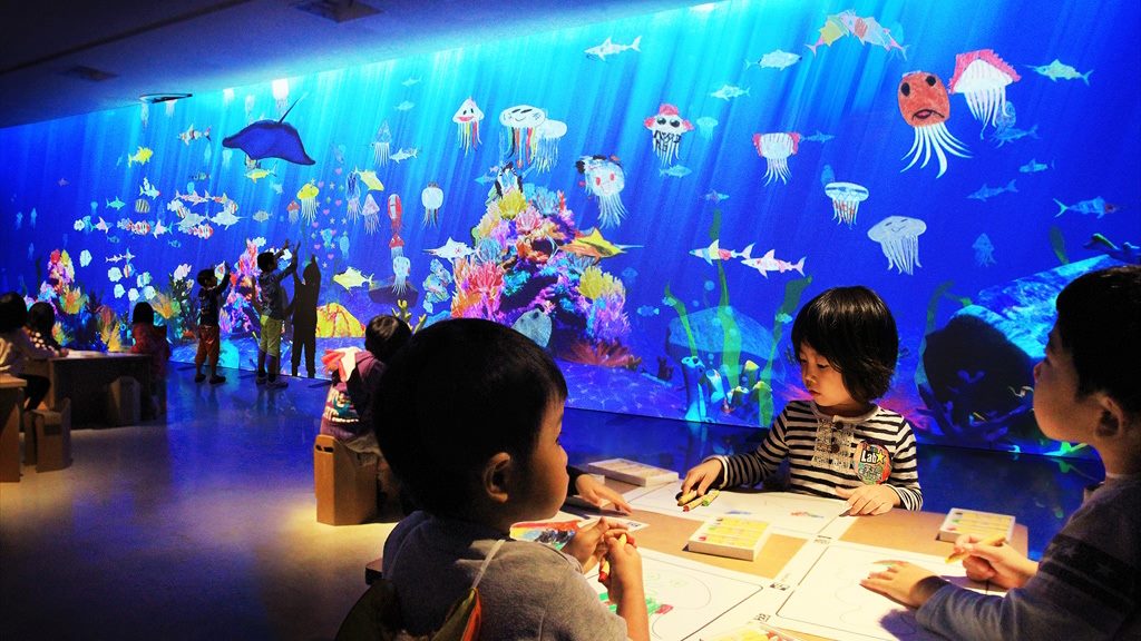 team lab enoshima aquarium fujisawa interactive night wonder event
