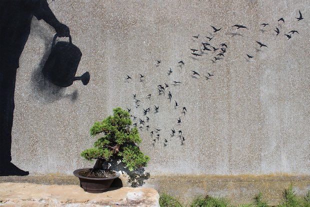 pejac street art tokyo japan