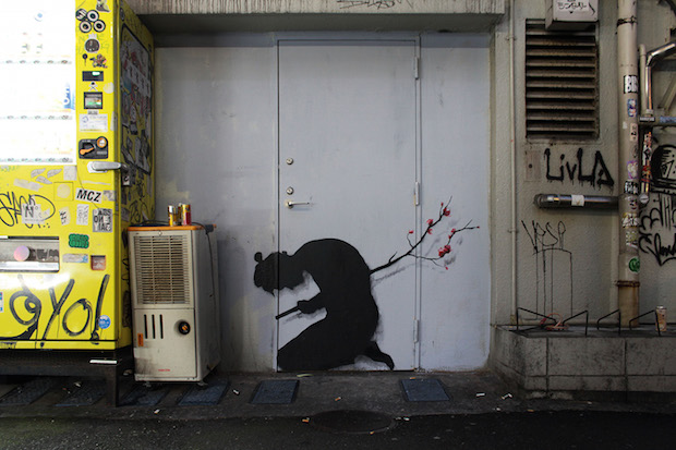 pejac street art tokyo japan
