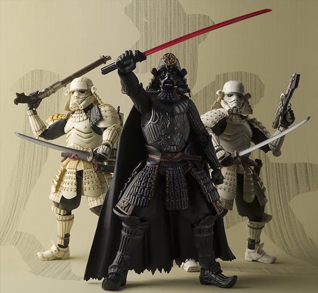 samurai darth vader stormtrooper japanese warrior