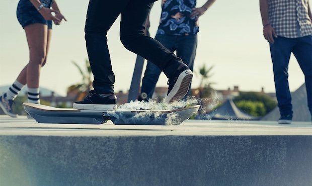 lexus slide hoverboard flying skateboard marty mcfly back to the future