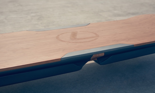 lexus slide hoverboard flying skateboard marty mcfly back to the future