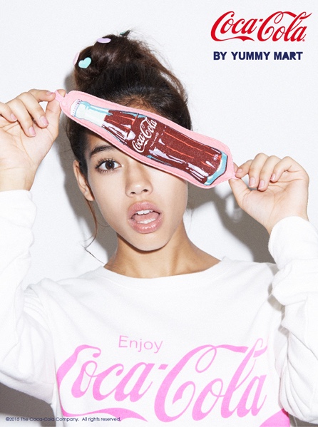 yummy mart coca-cola clothing pajama underwear socks clothes risa nakamura ikeda elaiza monica sahara