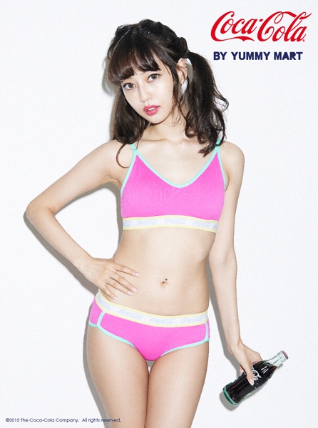 yummy mart coca-cola clothing pajama underwear socks clothes risa nakamura ikeda elaiza monica sahara