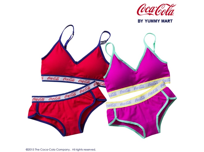 Yummy Mart creates Coca-Cola clothing line of underwear, bathrobe, socks,  pajamas