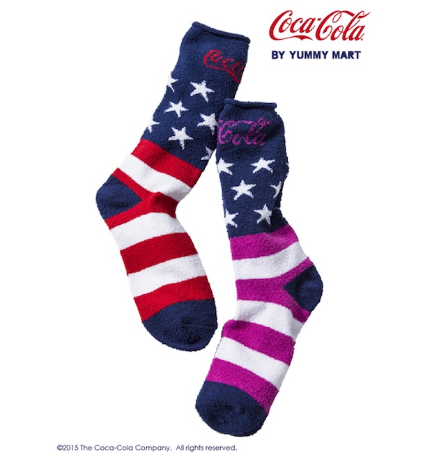 yummy mart coca-cola clothing pajama underwear socks clothes risa nakamura ikeda elaiza monica sahara