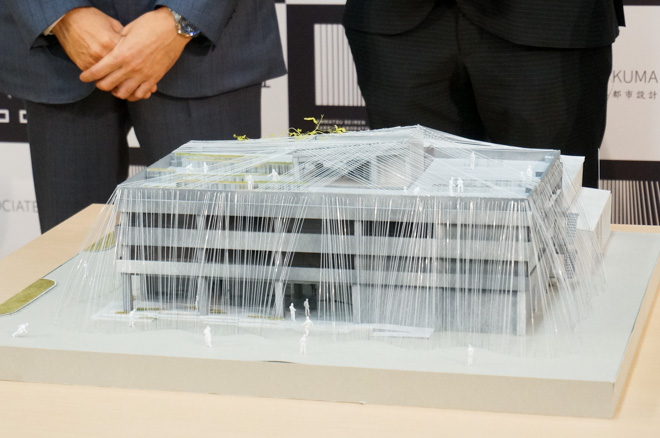 Kengo Kuma's fa-bo uses carbon fibers for earthquake resistance | Japan