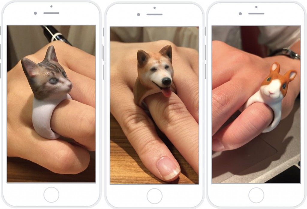 ringpet japanese pet ring 3d printed