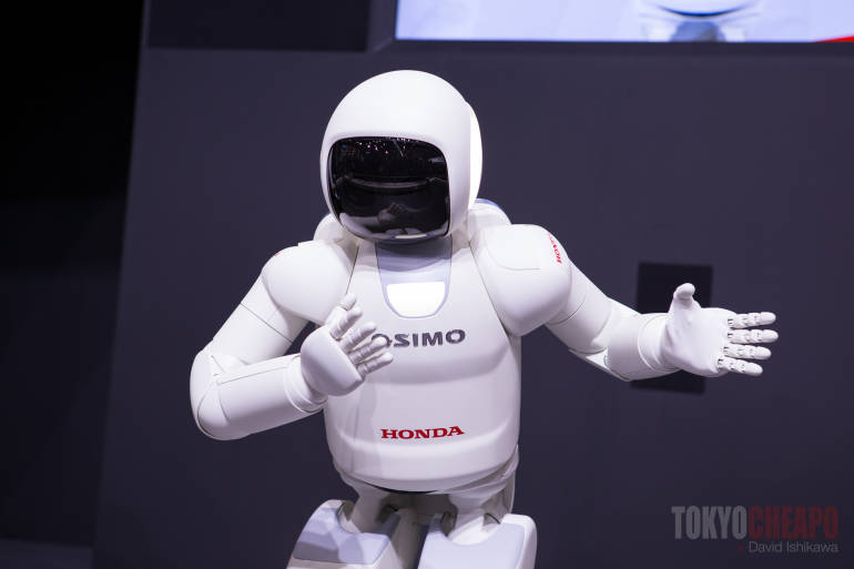 tokyo motor show 2015 honda asimo