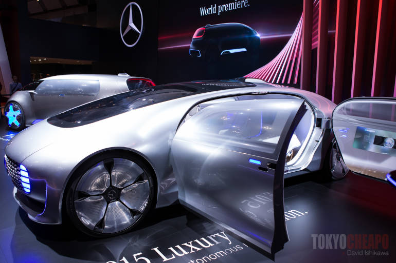 tokyo motor show 2015 Mercedes-Benz F015 Luxury in Motion