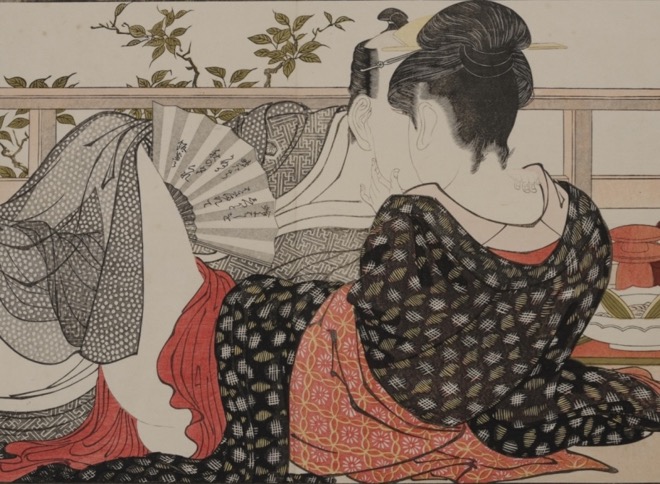 kyoto shunga exhibiton woodblock prints exhibition japanese