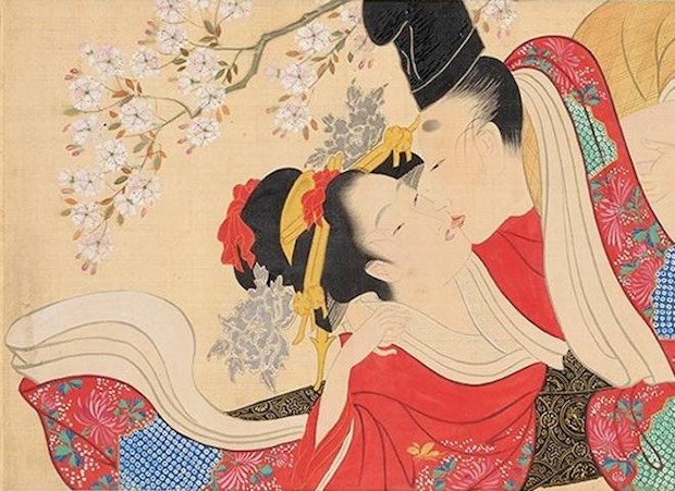 kyoto shunga exhibiton woodblock prints exhibition japanese