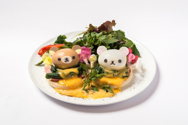 rilakkuma harajuku cafe tokyo japan cute kawaii character food