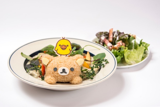 rilakkuma harajuku cafe tokyo japan cute kawaii character food