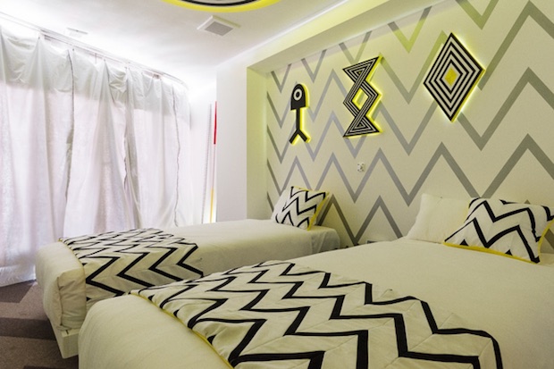 bna hotel bed art designer koenji accommodation tokyo