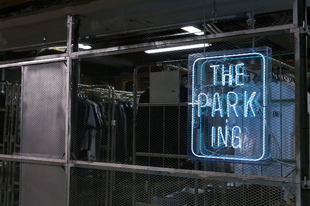 The Park-Ing Ginza hiroshi fujiwara underground parking car retail concept store sony building